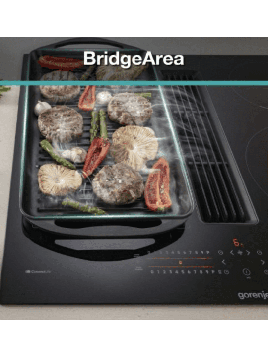 Indukcijska kuhalna plošča z napo GEH6432BSCWF